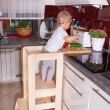 Inaltator multifunctional/ajutor de bucatarie pentru copii 39x52x90 cm, SPRINGOS