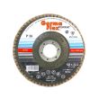 Abraziv lamelar frontal, 115 mm, P60