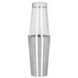 Kit pentru barmani, cocktail shaker, inox, set 11 piese, 400/700 ml, Springos