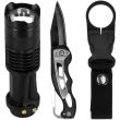 Kit turistic, supravietuire, multifunctional, cu trusa, set 19 piese, 20x11x5 cm, Springos