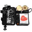 Kit turistic, supravietuire, multifunctional, cu trusa, set 19 piese, 20x11x5 cm, Springos