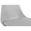 Scaun stil scandinav, Artool, Mark, PP, lemn, gri, 49x42x82 cm