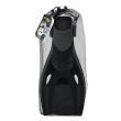 Labe de inot, inotatoare, silicon, negru, marime reglabila 37-41, 41x22 cm, Bestway 