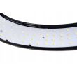 Lampa LED, circulara, cu trepied 123/200 cm, suport telefon, oglinda, telecomanda, 75 W, 45 cm