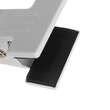 Lampa de birou cu clips, brat flexibil, 3 culori lumina, 10 niveluri, USB, alb, 45 cm, Izoxis