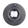 Lampa de noptiera cu proiector, muzicala, LED, telecomanda, bluetooth, incarcare USB, negru, 17x13 cm, Isotrade