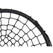 Leagan suspendat, cuib de barza, Verk Group, tip panza paianjen, negru, 100 cm