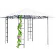 Pavilion gradina, alb, 3x3 m, Delia