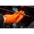 Manusi nitril, unica folosinta, portocaliu, set 50 buc, marimea L, NEO