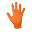 Manusi nitril, unica folosinta, portocaliu, set 50 buc, marimea L, NEO