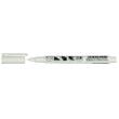 Marker permanent, 1 mm, alb, subtire, Richmann
