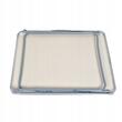 Masa pliabila gradina, camping, pescuit, Trizand, aluminiu, tip valiza, alb, 80x60x70 cm