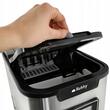 Masina de facut cuburi de gheata, 3 dimensiuni, 120 W, afisaj LCD, ceas si temporizator, rezervor 2.2 L, 12 kg/zi, Ruhhy