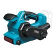 Masina de slefuit cu banda abraziva, cu acumulator 2 Ah, incarcator 18V Li-ion, 76x457 mm, SAS+ALL, Dedra
