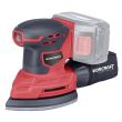 Masina de slefuit oscilanta, pe acumulator, triunghiulara, 20V, Li-ion (acumulator neinclus), 145x145x95 mm, Worcraft 