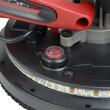 Masina de slefuit pereti/tavan, cap flexibil, cu LED-uri, 900 W, 215 mm, Worcraft