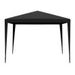 Material/acoperis pentru pavilion gradina, PE, gri, 3x3x1.9 m