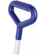Mop industrial, rotativ, cu galeata pe roti si maner telescopic, albastru, 35 L 