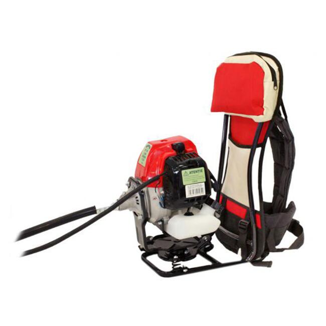 Motocoasa/trimmer pentru tuns iarba, tip rucsac, Micul Fermier