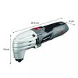 Multifunctional cu vibratii, 250 W, cu accesorii, geanta, NEO