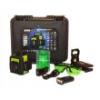 Nivela multilaser, 3D, verde, 30 m, Dedra