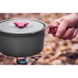 Oala si tigaie turistica, camping, aluminiu, cu accesorii, set 8 piese, NEO 
