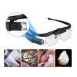 Ochelari cu lentile tip lupa, Verk Group, LED, USB, zoom, marire 1.5-4.5x