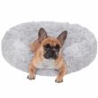 Pat/culcus moale, pentru caine/pisica, gri, 80 cm, SPRINGOS
