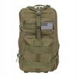 Ghiozdan/rucsac tactic, Trizand, 5 compartimente, poliester 600D, verde, 35 L, 37x29x55 cm