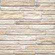 Panou decorativ, PVC, model piatra 3D, nuante crem, 96x48.5 cm 