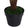 Palmier artificial cu ghiveci, verde, 123 cm