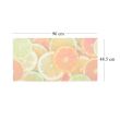 Panou decorativ, PVC, model citrice, portocaliu, 96x48.5cm 