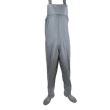 Pantaloni cu pieptar, salopeta, pentru pescuit, cu bretele ajustabile, cizme, marimea 40, IsoTrade