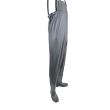 Pantaloni cu pieptar, salopeta, pentru pescuit, cu bretele ajustabile, cizme, marimea 40, IsoTrade