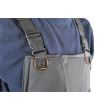 Pantaloni cu pieptar, salopeta, pentru pescuit, cu bretele ajustabile, cizme, marimea 40, IsoTrade
