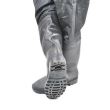 Pantaloni cu pieptar, salopeta, pentru pescuit, cu bretele ajustabile, cizme, marimea 40, IsoTrade