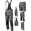 Pantaloni de lucru, 6 in 1, detasabili, cu bretele, bumbac, marimea XL/54, NEO