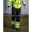 Pantaloni de lucru, reflectorizanti, negru si galben, model Hi-Vis, marimea S/48, NEO