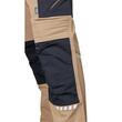Pantaloni de lucru Mix&Match, elastici, intariri genunchi, bej, marimea XL/54, NEO