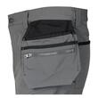 Pantaloni de lucru Mix&Match, elastici, intariri genunchi, gri, marimea M/50, NEO