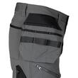 Pantaloni de lucru Mix&Match, elastici, intariri genunchi, gri, marimea S/48, NEO