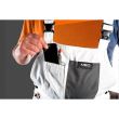 Pantaloni de lucru cu pieptar, salopeta, alb, model HD, marimea M/50, NEO