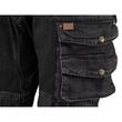 Pantaloni de lucru tip blugi, NEO, model Denim, negru, marimea XXL/56