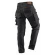 Pantaloni de lucru tip blugi, NEO, model Denim, negru, marimea M/50