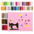 Papiote pentru masina de cusut, multicolor, set 39 buc, Springos