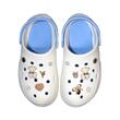 Papuci/saboti, clogs, pentru femei, spuma EVA, alb si albastru, marimea 38, Jose Amorales