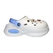 Papuci/saboti, clogs, pentru femei, spuma EVA, alb si albastru, marimea 38, Jose Amorales