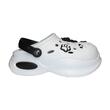 Papuci/saboti, clogs, pentru femei, spuma EVA, alb si negru, marimea 36, Jose Amorales