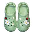 Papuci/saboti, clogs, pentru femei, spuma EVA, verde oliv deschis, marimea 41, Jose Amorales