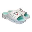 Papuci/slapi pentru femei, spuma EVA, alb si turcoaz, marimea 36, Jose Amorales